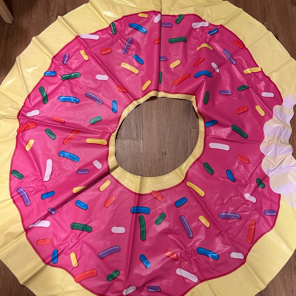 Pink Donut Pool Float - Picture 4 of 6